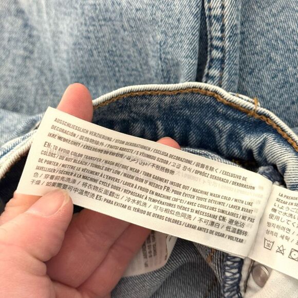 Abercrombie & Fitch The Ankle Straight Ultra High Rise Jeans Size 25/0 - Picture 6 of 9